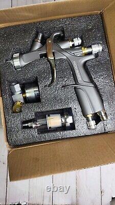 D1 LVLP Air Spray Gun Premium Kit, Easy to Use, Paint Gun for Cars & House DIY