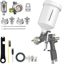 D1 LVLP Air Spray Gun Premium Kit, Easy to Use, Paint Gun for Cars & House DIY P