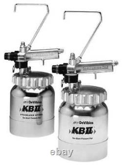 DEVILBISS KB-545-SS Pressure Cup, Stainless Steel