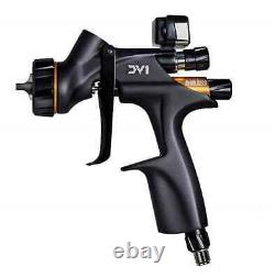 DeVilbiss DV1 C1+ Clearcoat Spray Gun 1.2mm and Cup Digital with Pot