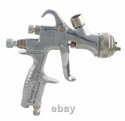 DeVilbiss FLG-5 1.4mm Paint Air Spray Gun + Air Pressure Regulator