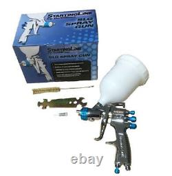 DeVilbiss SLG-620 1.3mm Air Paint Spray Gun + 13 Piece Cleaning Kit