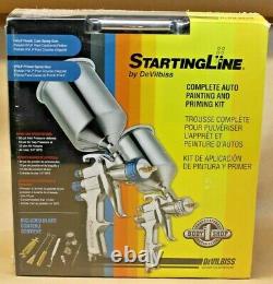 DeVilbiss StartingLine Complete Auto Painting & Priming Kit 802343 New