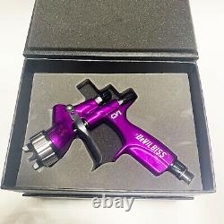 Devilbiss CV1 Purple Spray Gun1.3mm Nozzle 600 ML Cup for Car Paint Projects