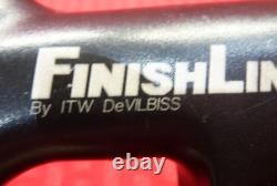 Devilbiss Finishline P1-7 Bar Gravity Feed Air Paint Gun Finish Line