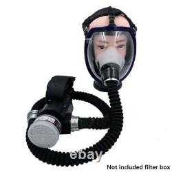 Electric Constant Flow Supplied Air Fed Full Face Gas Mask Spray Painting Tool