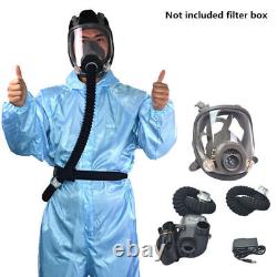 Electric Full Face 6800Gas Mask Chemical Vapor Paint Spray Respirator 95% Filter