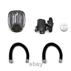 Electric Full Face 6800Gas Mask Chemical Vapor Paint Spray Respirator 95% Filter