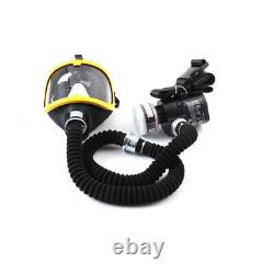 Electric Paint Spray Full Face Gas Mask Face Cover Constant Flow Respirators