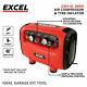 Excel Air Compressor 230v 6l 300w For Spray Painting, Tyre Inflator Air Brushing