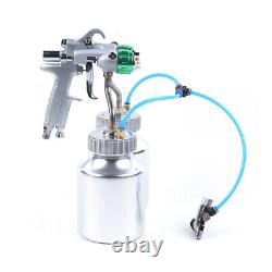 G1/4 Polyurethane Foam Spray Machines Automatic Paint Spray Gun With 2 x 1L Pot