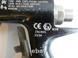 Graco 24C855 HVLP G40 Flat Face Air Assist Paint Spray Gun + 413 Tip