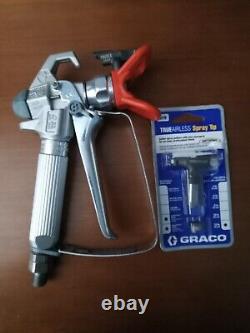 Graco SG3 243012 Metal 3600 PSI Airless Spray Gun with 2 Spray Tips BRAND NEW