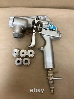 Graco TEXSPRAY RTX 1500 Air Spray Gun With 6 Attachments- Gray/Silver