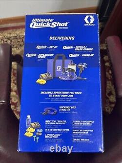 Graco Ultimate Quick Shot Portable Airless Paint Sprayer- Factory New