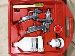 HUSKY 34 pc. Gravity Feed Paint Spray Gun Kit NEW with Case