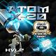 Hvlp Atom-x20 Auto Paint Spray Gun With Free Gunbudd Ultra Lighting System