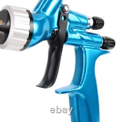 HVLP Air Paint Spray Gun Kit Gravity Feed 1.3mm Nozzle Car Detail Paint Sprayer
