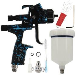 HVLP Air Spray Gun Kit Auto Paint Airbrush Gravity Feed Car Primer 0.5mm Nozzle