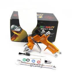 HVLP GTIS Air Spray Gun Kit 1.3mm Nozzle Digital Display Car Paint Tool Pistol