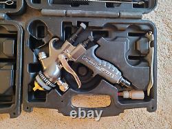 HVLP Turbine Spray Guns (6) and 1 Fuji Spray Gun