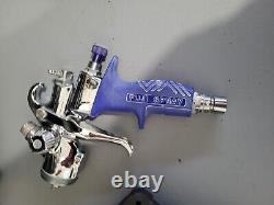 HVLP Turbine Spray Guns (6) and 1 Fuji Spray Gun