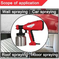 Handheld Paint Spray Gun Sprayer Airless Electric 800W for Car Fence Wall Floor