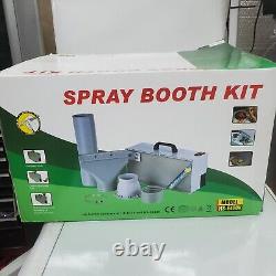 Hobby Model Mini Spray / Paint Booth HS-E420 Vented Portable Air Brushing -READ