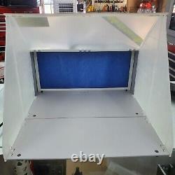 Hobby Model Mini Spray / Paint Booth HS-E420 Vented Portable Air Brushing -READ