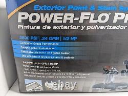HomeRight Power Flo Pro 2800 Airless Paint Sprayer Low Overspray 5 HP Exterior
