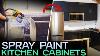 How To Paint Kitchen Cabinets With A Sprayer Hvlp Spray Gun