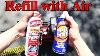 How To Refill An Aerosol Spray Can Like Carb Cleaner Wd40 Etc