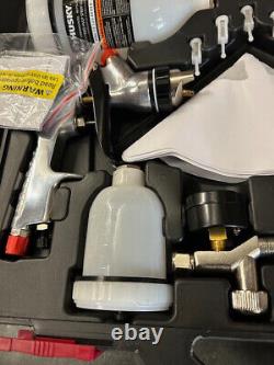 Husky 793-334 HVLP and Standard Spray Gun Kit Gravity Feed New In Box