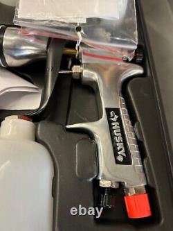 Husky 793-334 HVLP and Standard Spray Gun Kit Gravity Feed New In Box