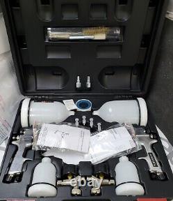Husky HVLP Standard Gravity Feed Paint Painter Air Spray Gun Kit HDK00600SG
