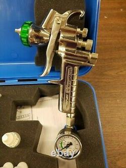 Hvlp Paint Spray Gun 1.5mm With Accessories New Demo In Carry Case