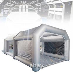 Inflatable Paint Booth Portable Paint Spray Booth Car Tent 2 Air Filter Nets