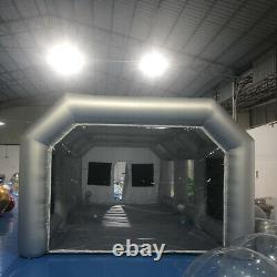 Inflatable Paint Spray Booth Painting Tent with Air Filter System & Floor Mat