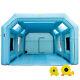 Inflatable Spray Booth 26x13x10ft Car Paint Tent Withbetter Air Filter& 2blowers
