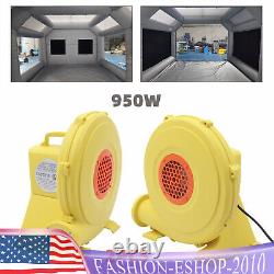 Inflatable Spray Booth Car Paint Tent 28ft/26ftx15x10FT Filter System 2 Blowers