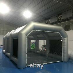 Inflatable Spray Booth Paint Tent Mobile Car Paint with Air Filter System Portable