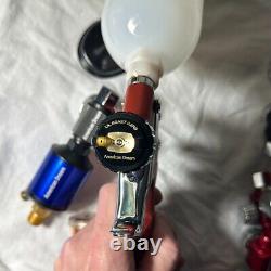 LIL BEAST MINI PAINT GUN 0.8 mm HTE, WITH ALUMINUM AIR REGULATOR best value A+++