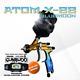 Lvlp-mp Atom X88 Bluemoon Auto Paint Air Spray Gun 1.3 And 1.4 Tip Combo Nozzle