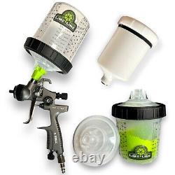 LiME LiNE 1.4 mm HVLP Paint Spray Gun with Cup for Automotive Paintwork