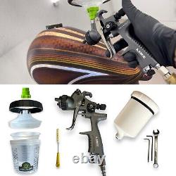 LiME LiNE 1.4 mm HVLP Paint Spray Gun with Cup for Automotive Paintwork