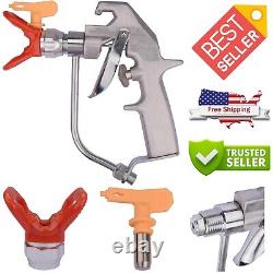 Lightweight Industrial Airless Paint Spray Gun 5000 PSI Perfect for Pros