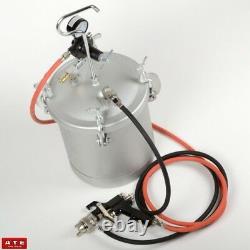 Liquid Paint Pressure Pressurized Pot Tank Spray Gun Painter Spraying Unit