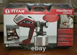 NEW IN BOX! TITAN FLEXSPRAY HVLP Electric Handheld Paint Sprayer #0524093