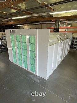 New M-tek Front Air Cross Flow Paint Spray Booth / Paint Booth