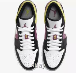 Nike Air Jordan 1 Low SE Fuchsia Cyber Size 14 Spray Paint CW5564-001